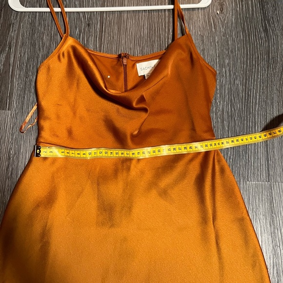 Sleek Tan Dress by Sachin & Babi - Picture 11 of 13